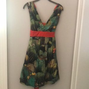 Anthropologie Eva Franco succulent dress